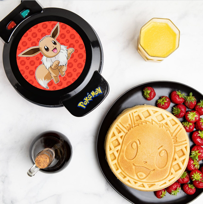 Uncanny Brands Pokemon Eevee Waffle Maker